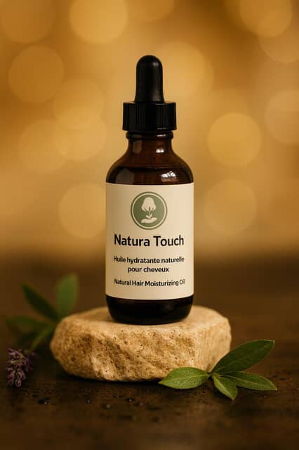 Natura Touch Hair Oil 50ml bottle for stimulating baby hair growth in adults