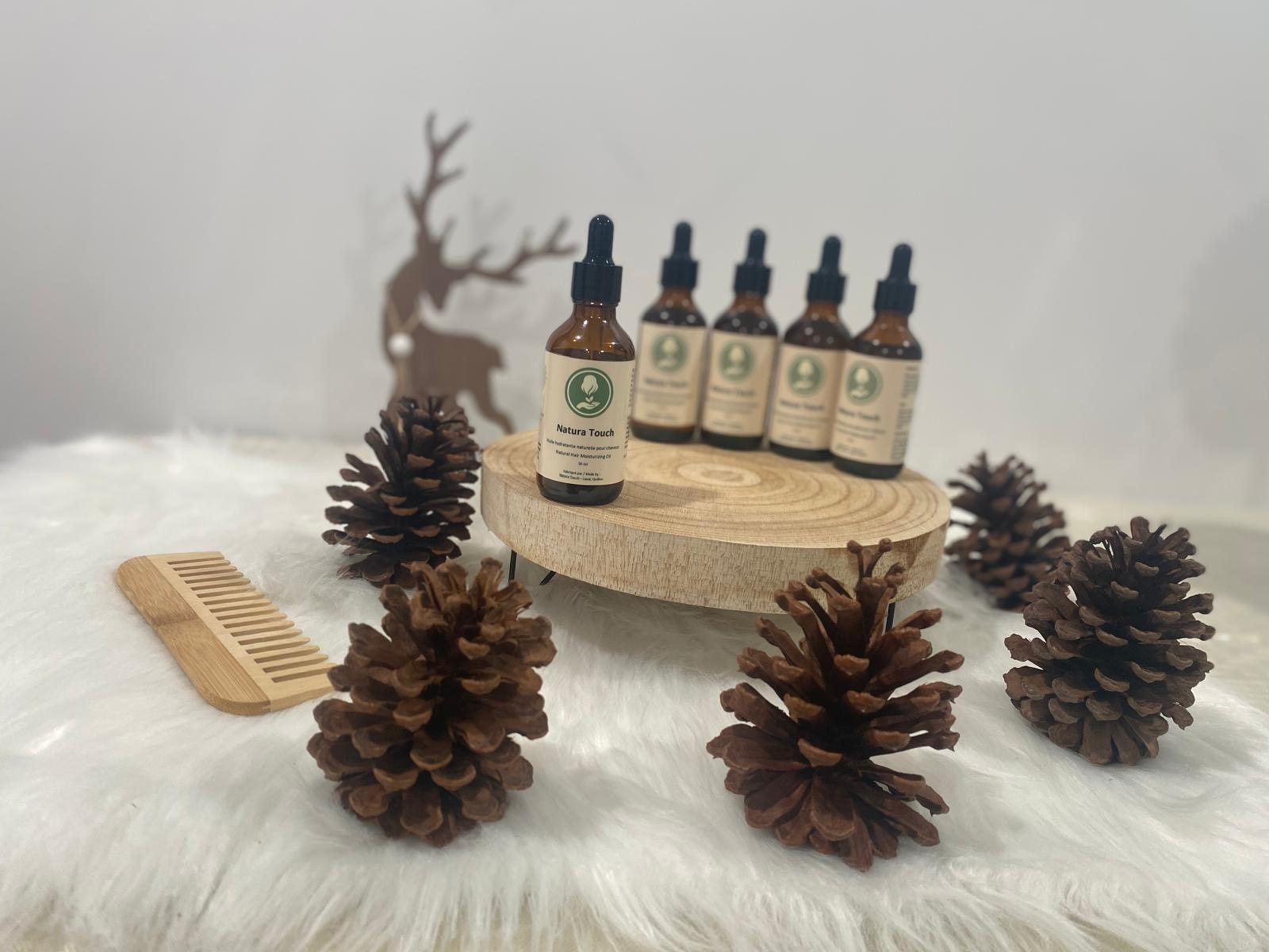 Natura Touch Hair Oil 50ml bottle for stimulating baby hair growth in adults