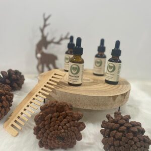 Natura Touch Natural Beard Oil 30ml bottle with essential oils for beard care