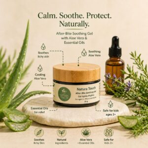 after bite soothing gel natural insect bite care natura touch